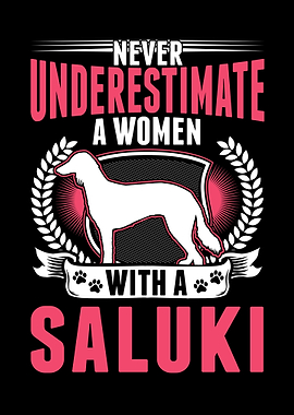 Saluki Woman Persian