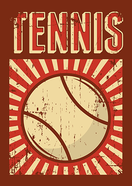 Retro Tennis Ball