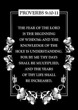 Proverbs 9 10 11