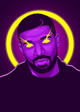 Drake Champagnepapi Neon