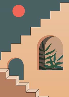 Abstract Minimal houses