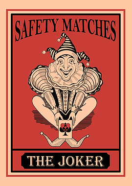 The Joker Safety Matches