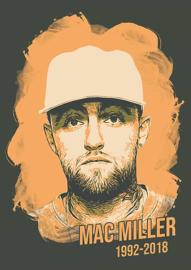 MAC MILLER POSTER ARTWORK