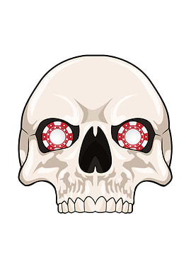 Skull Poker Poker chips
