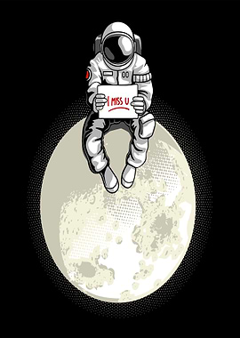 Forever alone astronaut