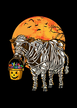 Halloween Cow Farmer
