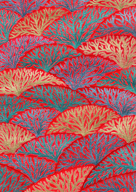 Corals stylized drawing