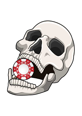 Skull Poker Poker chips