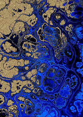 Lazurite Gold Texture 14