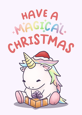 Magical Christmas Unicorn