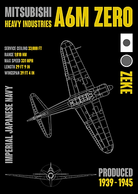 A6M Zero Japanese Aircraft