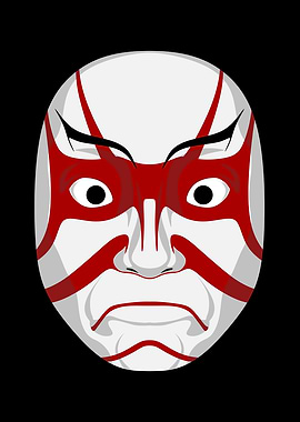 Kabuki Mask 5