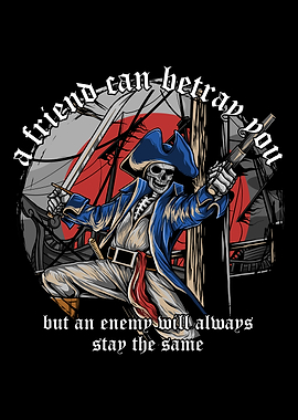 Skeleton Pirate Captain