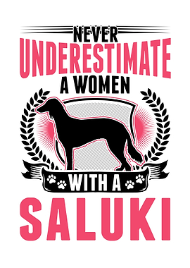 Saluki Woman Persian