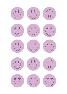 Purple Smiley