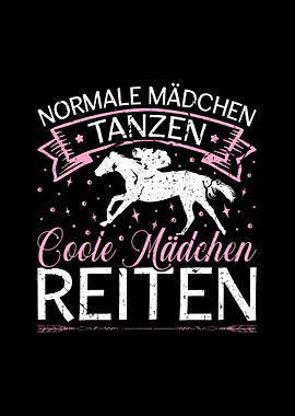 Coole Maedchen Reiten