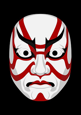 Kabuki Mask 1