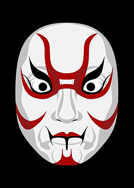 Kabuki Mask 4