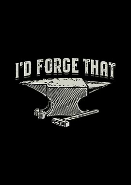 Blacksmith Anvil Forging