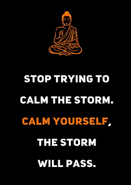 Motivational Buddha Art