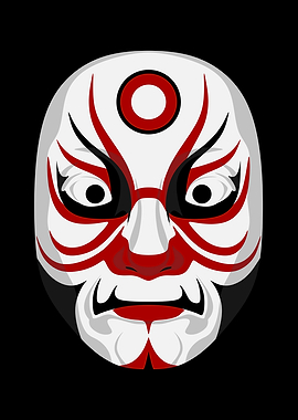 Kabuki Mask 3