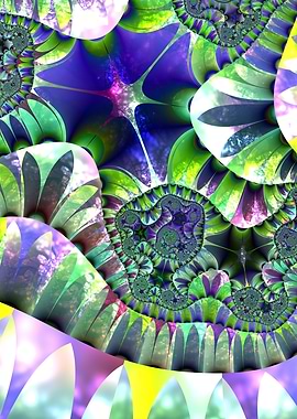 Colorful Vibrant Fractal