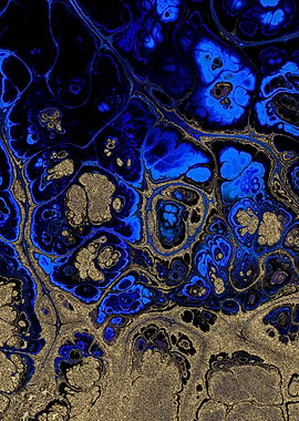 Lazurite Gold Texture 08