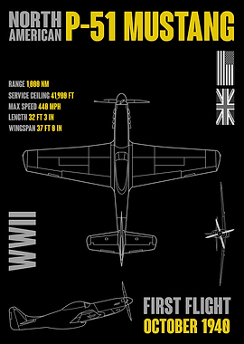 North American P51 Mustang