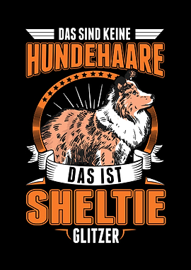 Sheltie Glitzer Htehund