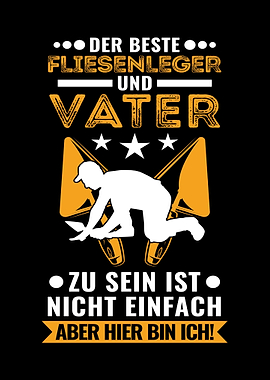 Fliesenleger Vater