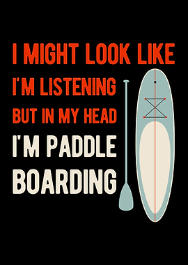 Funny Paddleboarding