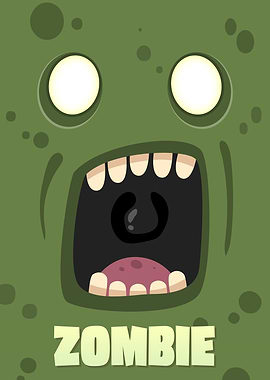 Zombie Face Halloween