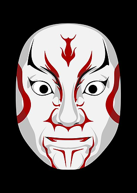 Kabuki Mask 19