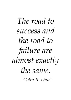 Road To Success vs Failure