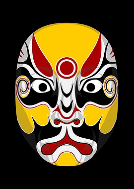 Kabuki Mask 14