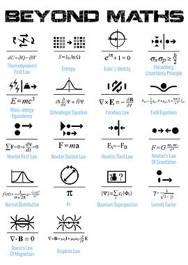 Beyond Maths Poster