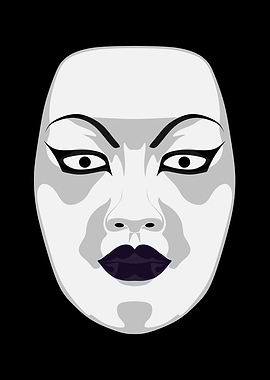 Kabuki Mask 28