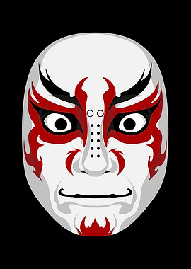 Kabuki Mask 18