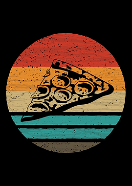 Pizza Retro Vintage