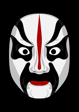 Kabuki Mask 11