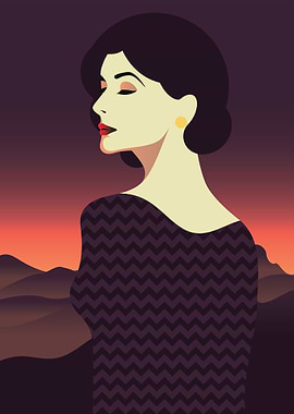 Retro Woman Art 11