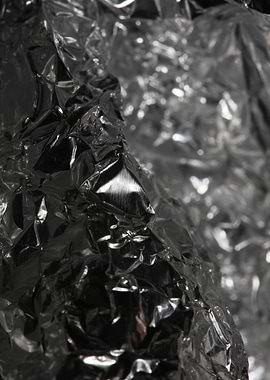 Aluminum folie background