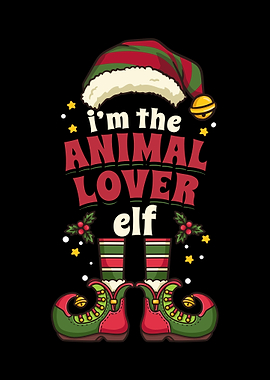Christmas Animal Lover Elf
