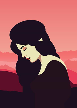 Retro Woman Art 7