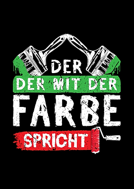 Farbe Spricht Maler