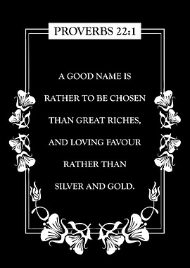 Proverbs 22 1
