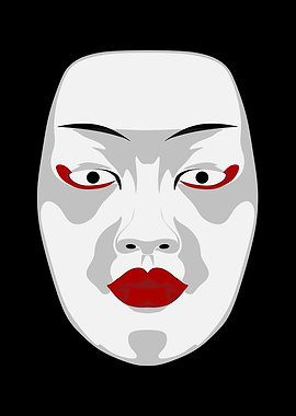 Kabuki Mask 31