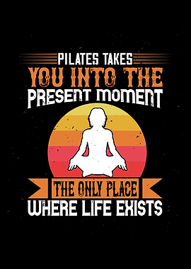 Pilates take you in moment