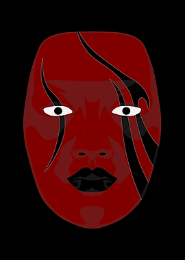 Kabuki Mask 35