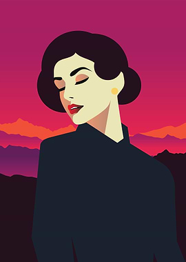 Retro Woman Art 13